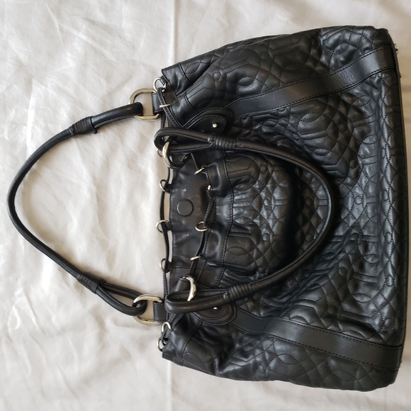 Donald J Pliner Leather Shoulder Bag - Picture 5 of 13